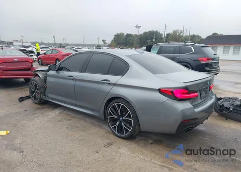 2023 BMW 530E из США, поврежденный, VIN WBA13AG00PCM41964